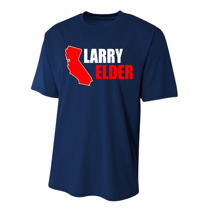 Larry Elder Republican Governor California Performance Sprint T-Shirt