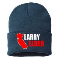 Larry Elder Republican Governor California Sustainable Knit Beanie