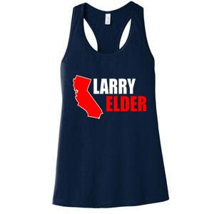 Larry Elder Republican Governor California Women's Racerback Tank