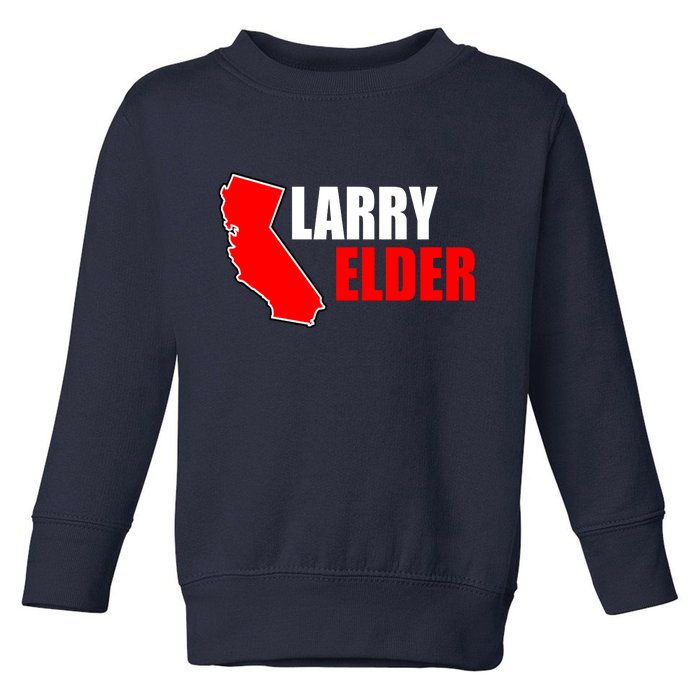 Larry Elder Republican Governor California Toddler Sweatshirt