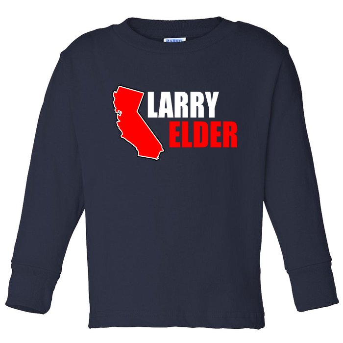 Larry Elder Republican Governor California Toddler Long Sleeve Shirt