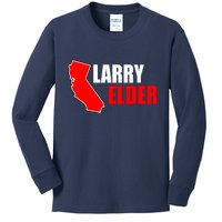 Larry Elder Republican Governor California Kids Long Sleeve Shirt