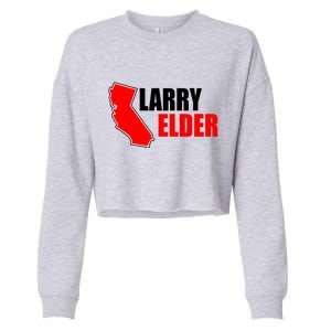 Larry Elder Republican Governor California Cropped Pullover Crew