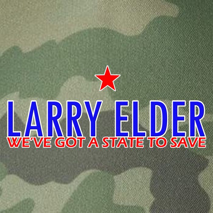 Larry Elder We've Got A State To Save Legacy Tie Dye Trucker Hat