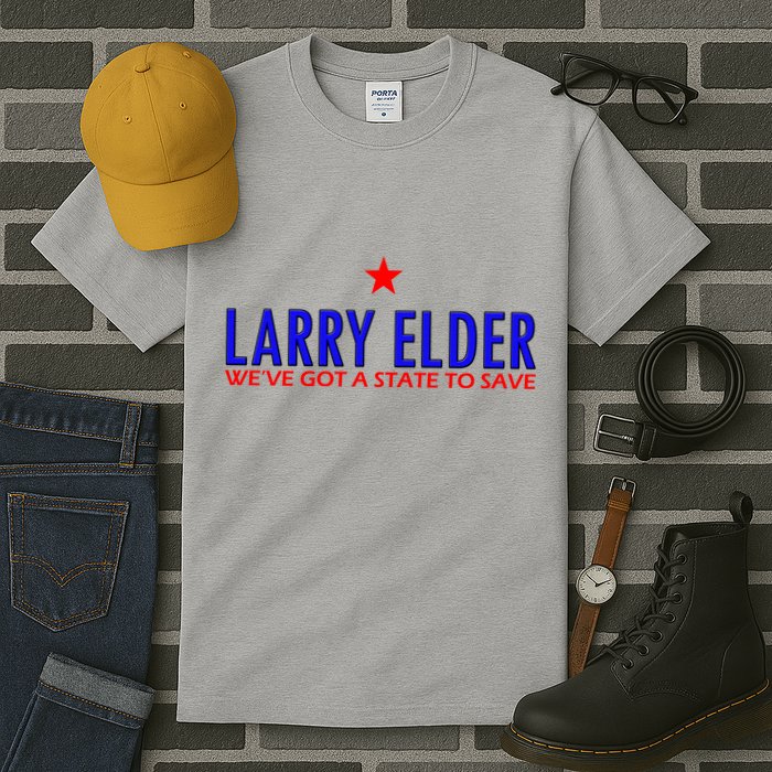 Larry Elder We've Got A State To Save Tall T-Shirt