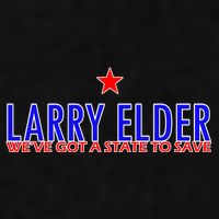 Larry Elder We've Got A State To Save Ladies PosiCharge Tri-Blend Wicking Tank