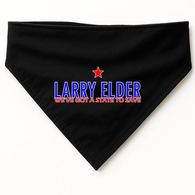 Larry Elder We've Got A State To Save USA-Made Doggie Bandana
