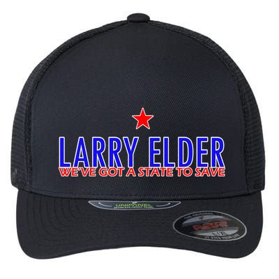 Larry Elder We've Got A State To Save Flexfit Unipanel Trucker Cap