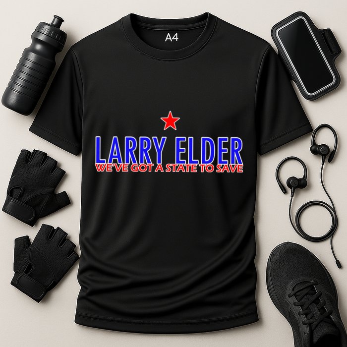 Larry Elder We've Got A State To Save Performance Shirt