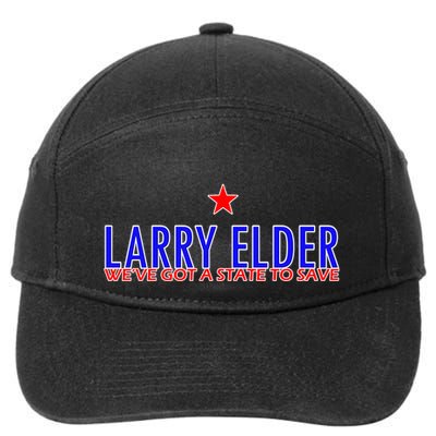 Larry Elder We've Got A State To Save 7-Panel Snapback Hat