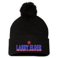 Larry Elder We've Got A State To Save Pom Pom 12in Knit Beanie