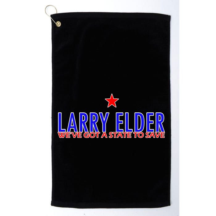 Larry Elder We've Got A State To Save Golf Towel
