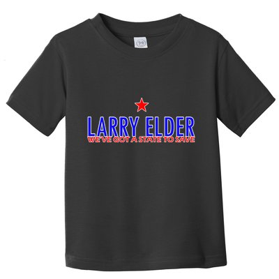 Larry Elder We've Got A State To Save Toddler T-Shirt