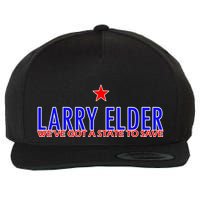 Larry Elder We've Got A State To Save Wool Snapback Cap