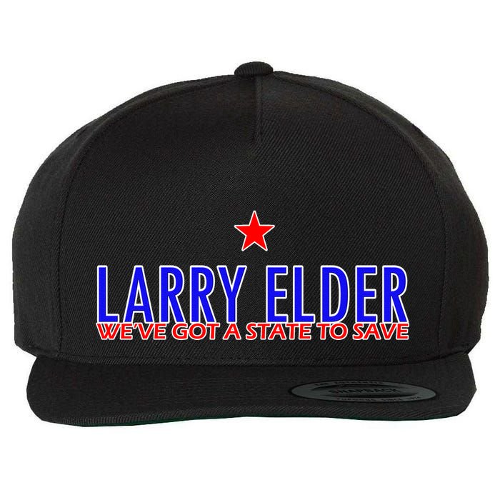 Larry Elder We've Got A State To Save Wool Snapback Cap