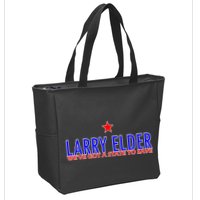 Larry Elder We've Got A State To Save Zip Tote Bag