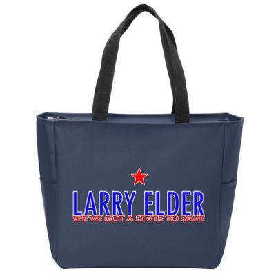 Larry Elder We've Got A State To Save Zip Tote Bag