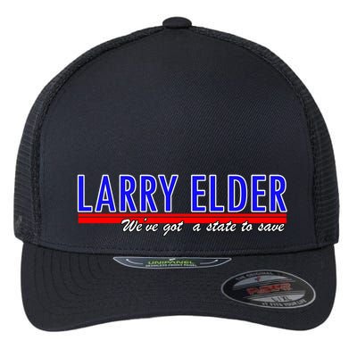 Larry Elder We've Got A State To Save Pro Republican Flexfit Unipanel Trucker Cap