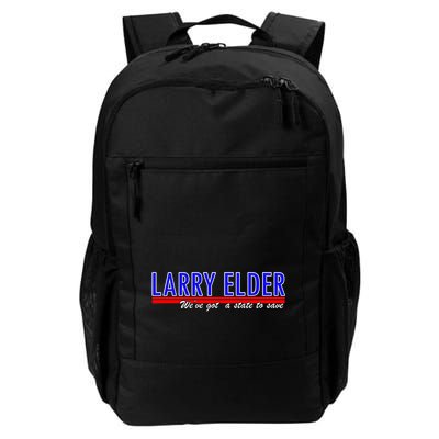 Larry Elder We've Got A State To Save Pro Republican Daily Commute Backpack