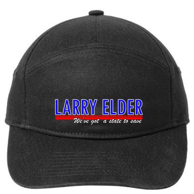 Larry Elder We've Got A State To Save Pro Republican 7-Panel Snapback Hat