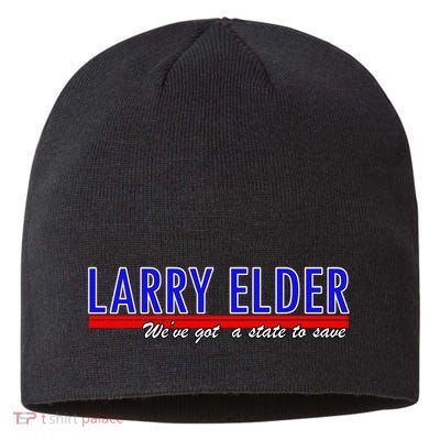 Larry Elder We've Got A State To Save Pro Republican Sustainable Beanie