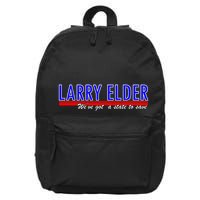 Larry Elder We've Got A State To Save Pro Republican 16 in Basic Backpack