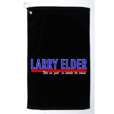 Larry Elder We've Got A State To Save Pro Republican Golf Towel