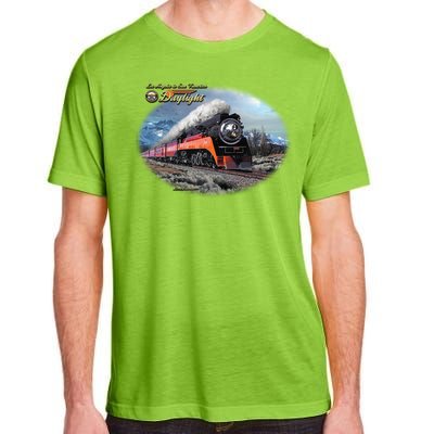 Larry Grossman - Daylight In Winter Train Adult ChromaSoft Performance T-Shirt