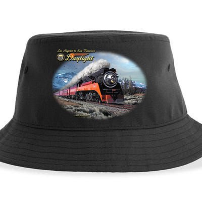 Larry Grossman - Daylight In Winter Train Sustainable Bucket Hat