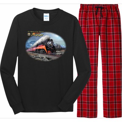 Larry Grossman - Daylight In Winter Train Long Sleeve Pajama Set