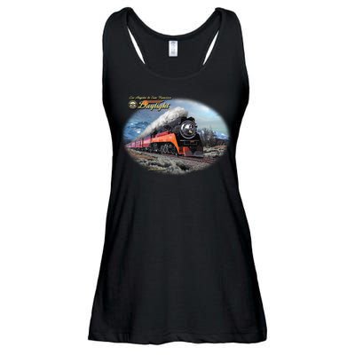 Larry Grossman - Daylight In Winter Train Ladies Essential Flowy Tank