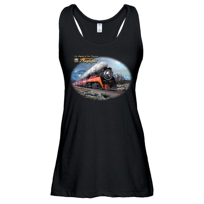 Larry Grossman - Daylight In Winter Train Ladies Essential Flowy Tank