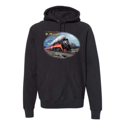 Larry Grossman - Daylight In Winter Train Premium Hoodie