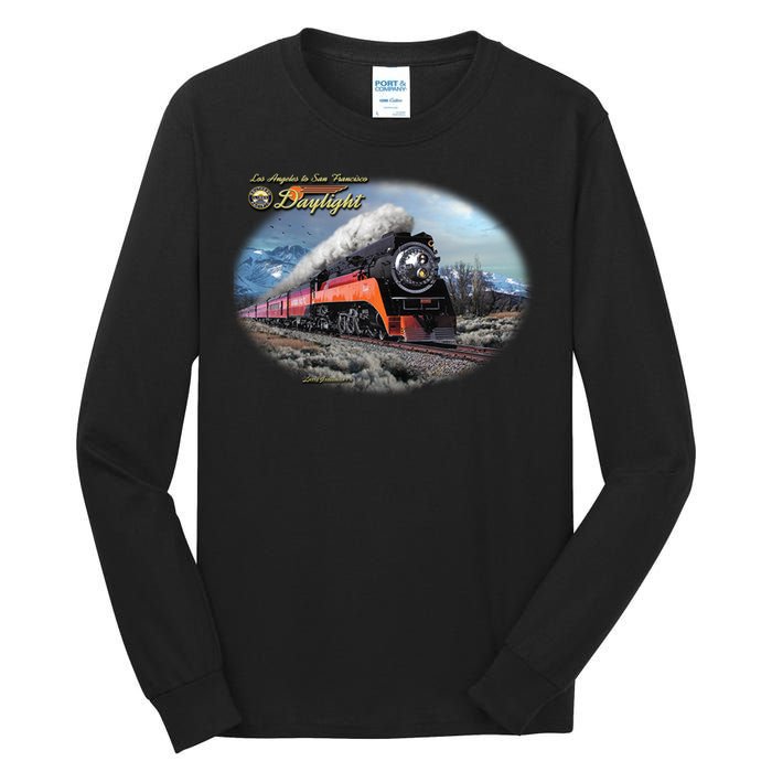 Larry Grossman - Daylight In Winter Train Tall Long Sleeve T-Shirt