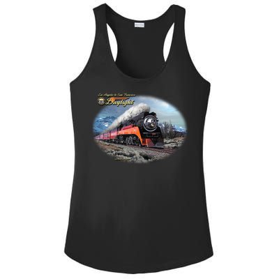 Larry Grossman - Daylight In Winter Train Ladies PosiCharge Competitor Racerback Tank