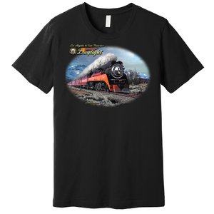 Larry Grossman - Daylight In Winter Train Premium T-Shirt