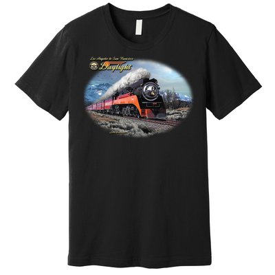 Larry Grossman - Daylight In Winter Train Premium T-Shirt