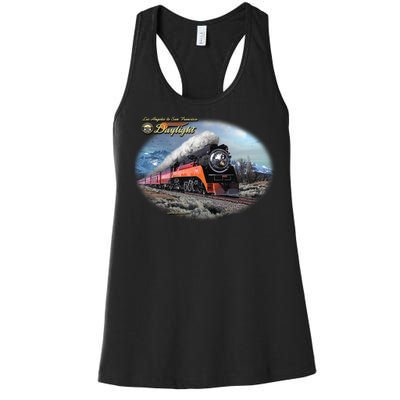 Larry Grossman - Daylight In Winter Train Women's Racerback Tank