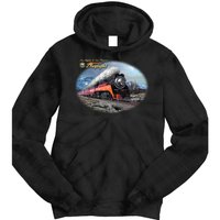 Larry Grossman - Daylight In Winter Train Tie Dye Hoodie