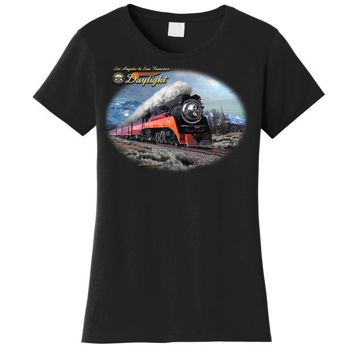 Larry Grossman - Daylight In Winter Train Women's T-Shirt