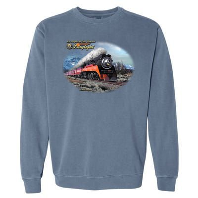 Larry Grossman - Daylight In Winter Train Garment-Dyed Sweatshirt