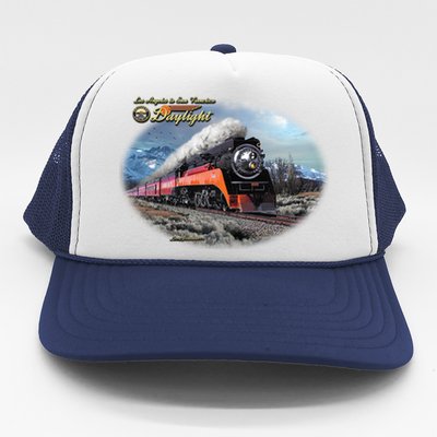 Larry Grossman - Daylight In Winter Train Trucker Hat