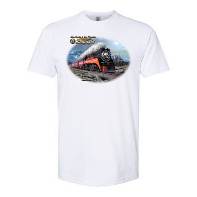 Larry Grossman - Daylight In Winter Train Softstyle CVC T-Shirt