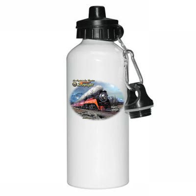 Larry Grossman - Daylight In Winter Train Aluminum Water Bottle