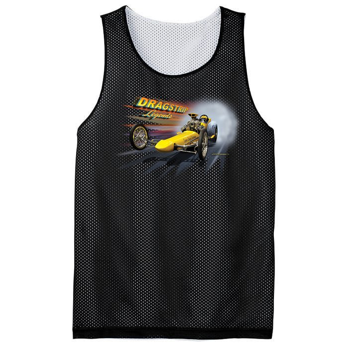 Larry Grossman - Dragster Legends Mesh Reversible Basketball Jersey Tank