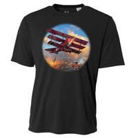 Larry Grossman - Fokker Tri-Plane Cooling Performance Crew T-Shirt