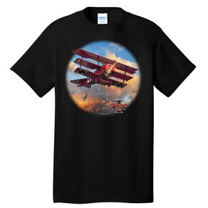 Larry Grossman - Fokker Tri-Plane Tall T-Shirt