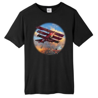 Larry Grossman - Fokker Tri-Plane Tall Fusion ChromaSoft Performance T-Shirt