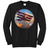 Larry Grossman - Fokker Tri-Plane Tall Sweatshirt