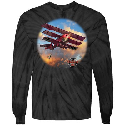 Larry Grossman - Fokker Tri-Plane Tie-Dye Long Sleeve Shirt